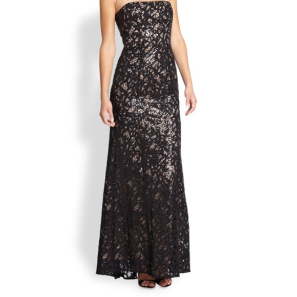 BCBG Black Natasha gown size 0 - Picture 2 of 4